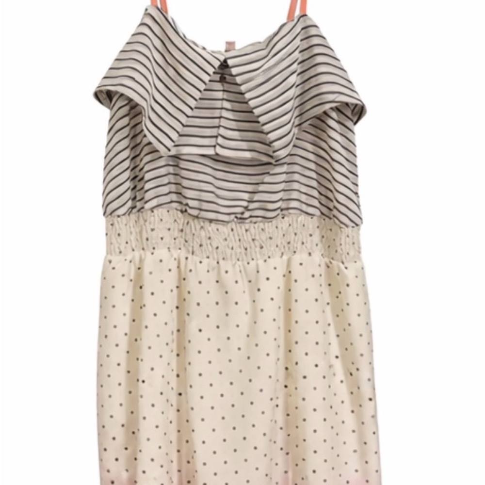 Striped and Polka Dot Dress